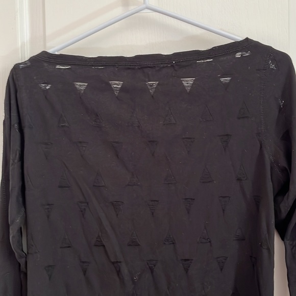 Rachel Roy black cut out shirt - Picture 5 of 6